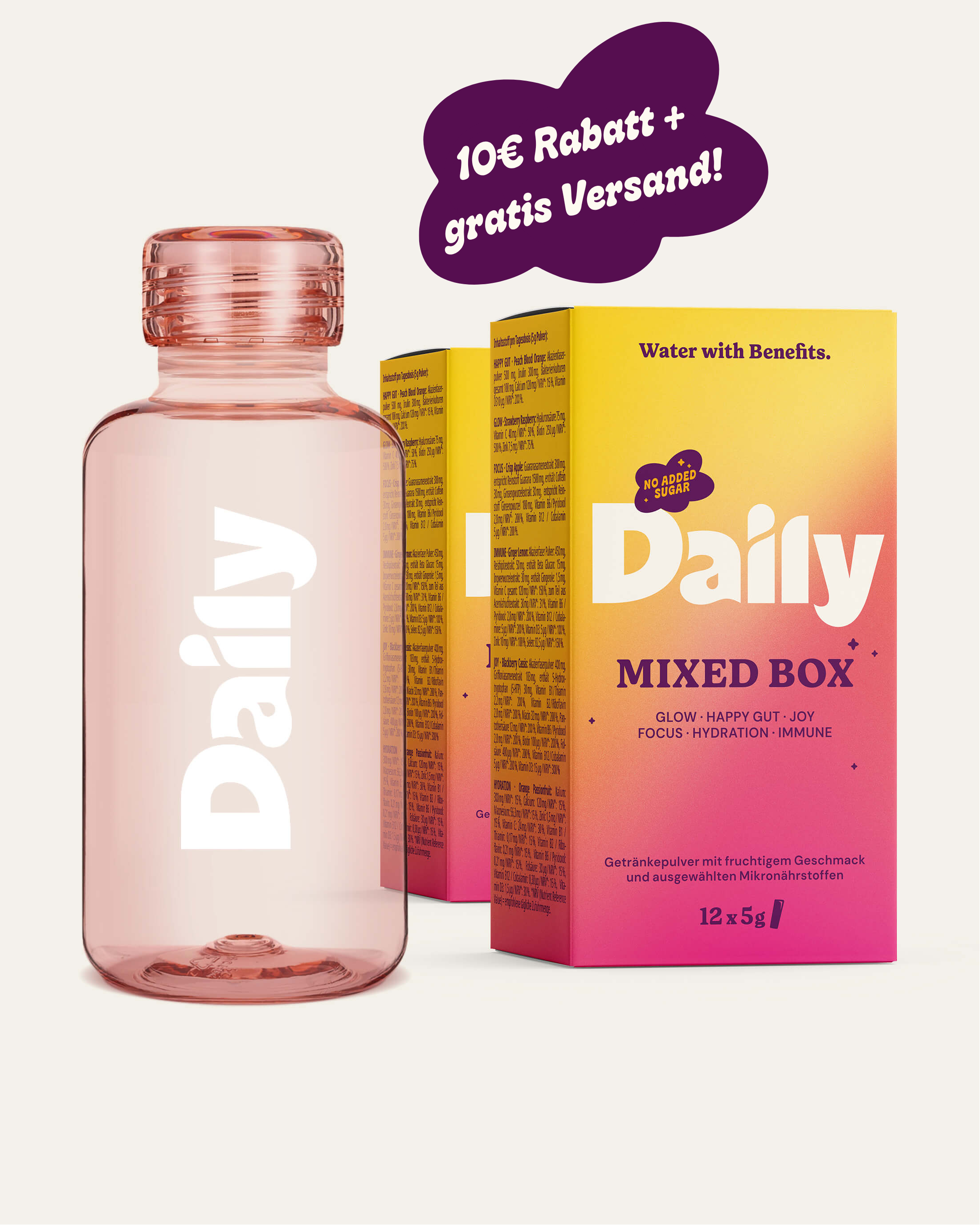Daily Starter-Set mit Daily Bottle