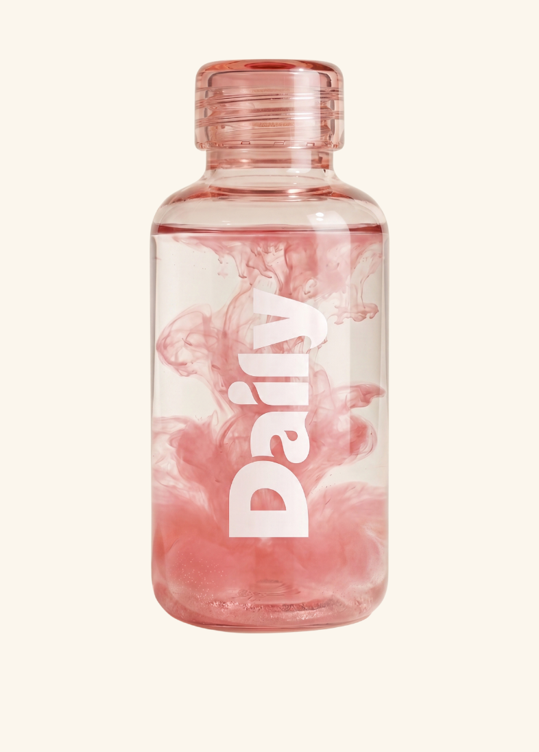 So funktioniert's – Schritt 2: Mit 500 ml Wasser auffüllen