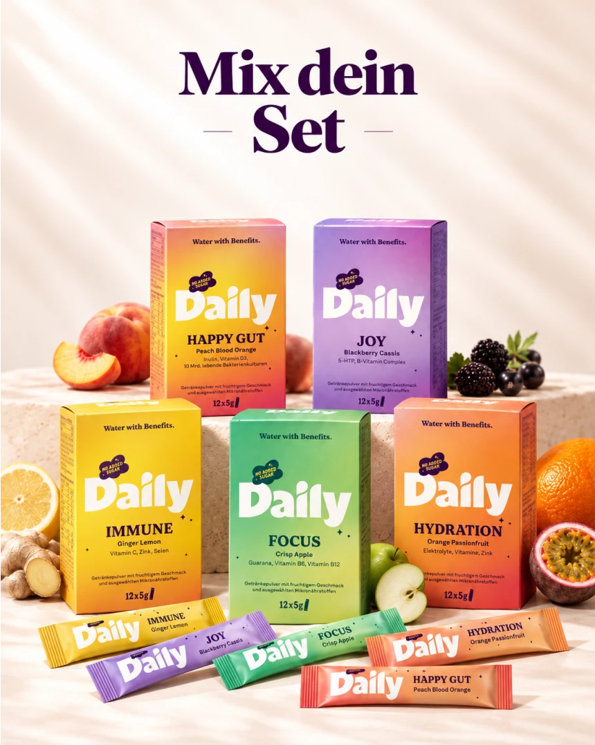 Mix dein Set – Daily Sorten zum Selbstzusammenstellen